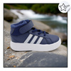 Buty Dziecięce Wysokie Wygodne Polar Rzepy ADIDAS GRAND COURT MID