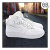 BUTY SPORTOWE DAMSKIE BIAŁE SNEAKERSY NIKE AIR FORCE 1 FN1193 111 r. 38,5