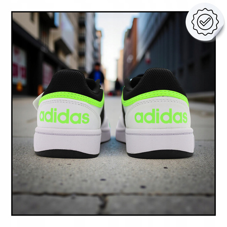 Buty dziecięce sportowe ADIDAS HOOPS biały Na Rzepy r. 28
