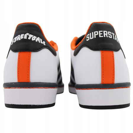 Buty Sportowe Męskie wygodne ADIDAS SUPERSTAR skóra Białe 