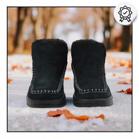 Buty damskie ocieplane lekkie wygodne heydude camden suede 42028 060