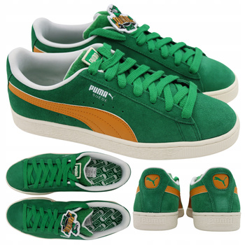 BUTY MĘSKIE SPORTOWE WYGODNE PUMA SUEDE PATCH 39538801 r. 44,5