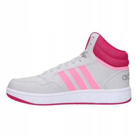 BUTY SPORTOWE MŁODZIEŻOWE WYSOKIE WYGODNE ADIDAS HOOPS MID GZ1929 