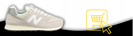 Buty Lekkie Wygodne Męskie Sneakersy Sportowe NEW BALANCE U574RZ2