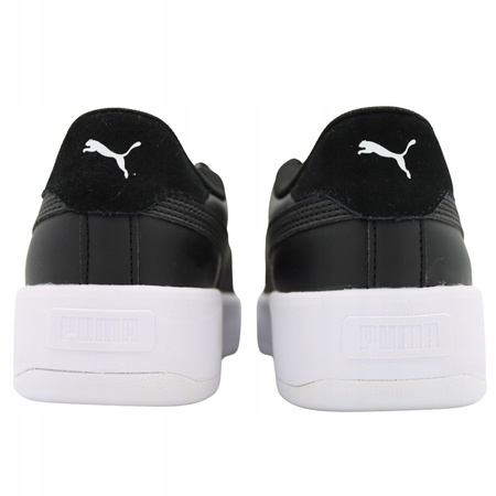 Buty damskie PUMA LILY PLATFORM Sneakersy sportowe czarne skóra 