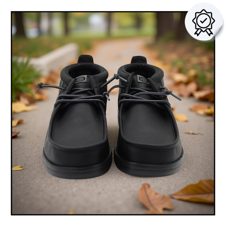 BUTY MĘSKIE LEKKIE SKÓRZANE HEYDUDE WALLY MID GRIP R CLASSIC 42051 060 