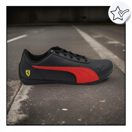BUTY SPORTOWE MĘSKIE LEKKIE WYGODNE PUMA FERRARI NEO CAT 307812 01 r. 44,5