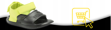 Sandały dziecięce Puma Divecat 369546 10 Czarny dla chłopca