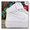 BUTY SPORTOWE DAMSKIE BIAŁE SNEAKERSY NIKE AIR FORCE 1 FN1193 111 r. 38,5