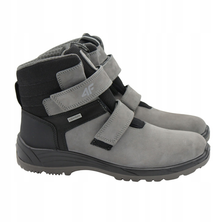 BUTY DZIECIĘCE 4F WYSOKIE WYGODNE NA JESIEŃ ZIMĘ JOBMW252 25S