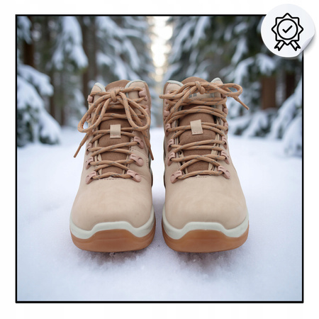 4f BUTY DAMSKIE WYGODNE TREKKINGOWE NA JESIEŃ ZIMĘ OBDH253 560