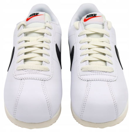 Damskie Sportowe Sneakersy Białe Skórzane Nike Cortez DN1791 100 r. 40