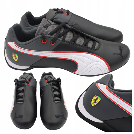 Buty Męskie Wygodne Modne Lekkie Czarny PUMA FERRARI FUTURE CAT OG