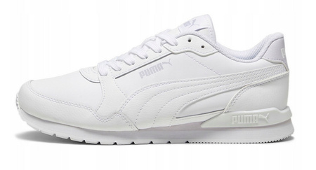 Buty Sportowe Męskie Wygodne Białe Skórzane Skóra PUMA ST RUNNER