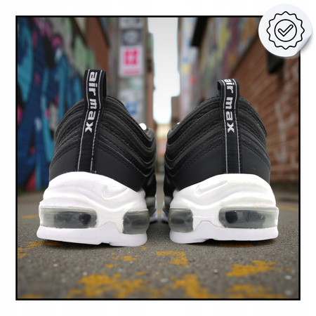 BUTY MĘSKIE SPORTOWE SNEAKERSY CZARNE NIKE AIR MAX 97 921826 001 R. 45,5