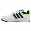 Buty dziecięce sportowe ADIDAS HOOPS biały Na Rzepy 