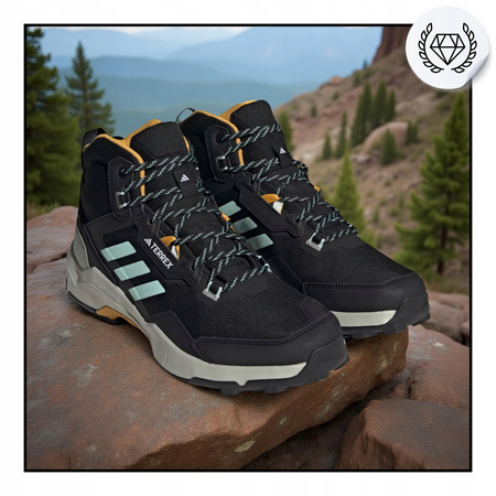 BUTY TREKKINGOWE GORE-TEX WYSOKIE WYGODNE ADIDAS TERREX AX4 IF4849