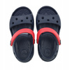 SANDAŁKI DZIECIĘCE LEKKIE WYGODNE GRANATOWE CROCS CROCBAND 12856485 