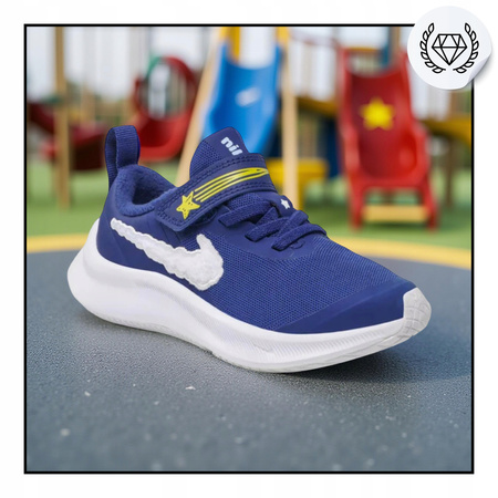 Buty Dziecięce Sportowe Wygodne Na Rzep NIKE STAR RUNNER 3 DREAM
