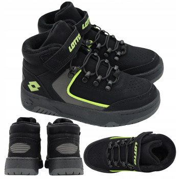 BUTY DZIECIĘCE ZIMOWE WYGODNE OCIEPLANE LOTTO JABSTER 2600510K 1119