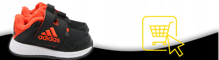 Buty Dziecięce Adidas SNICE 4 CF I BA8334 Na Rzepy