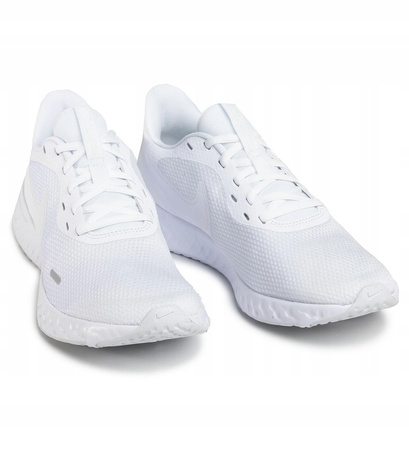 Buty Do Biegania Na Trening Wygodne Lekkie Białe NIKE REVOLUTION