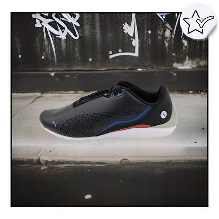 BUTY SPORTOWE MĘSKIE WYGODNE BMW DRIFT CAT DECIMA 307304 01 r. 42,5