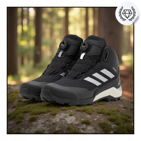 Buty ADIDAS dziecięce junior zimowe ocieplane na śnieg śniegowce