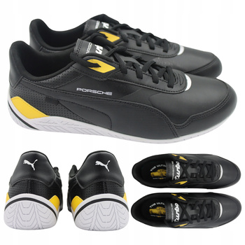 Buty Męskie Wygodne Lekkie Modne Czarne PUMA PL RDG CAT 2.0