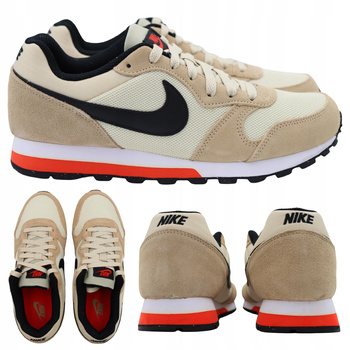 Buty Sportowe Męskie NIKE MD RUNNER 2 Brązowe wygodne