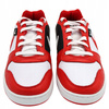 BUTY MĘSKIE SPORTOWE SKÓRZANE NIKE EBERNON CZERWONE AQ1774 101 R. 45