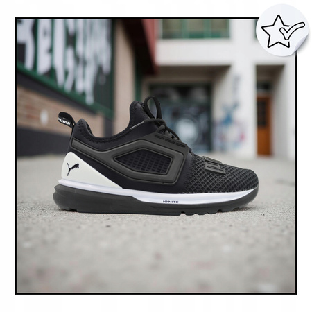Buty Młodzieżowe Damskie Czarnedo biegania PUMA IGNITE LIMITLESS 2 JR 