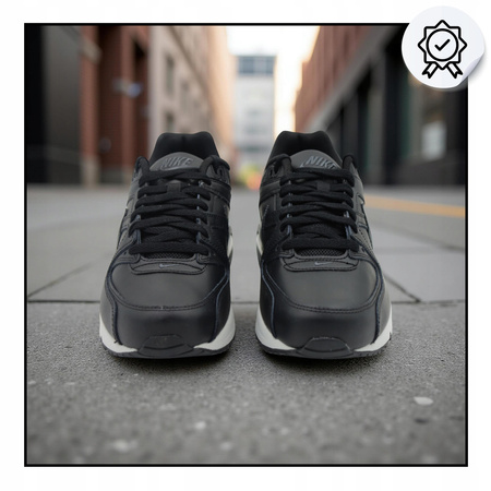 Buty sportowe męskie czarne wygodne sneakersy nike air max 749760001