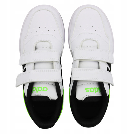 Buty dziecięce sportowe ADIDAS HOOPS biały Na Rzepy r. 28
