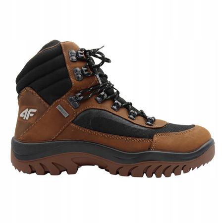 4f BUTY MĘSKIE WYGODNE TREKKINGOWE WYSOKIE NA JESIEŃ ZIMĘ OBMH253 81S 