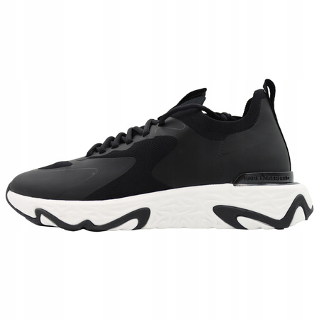 Buty Sneakersy Stylowe Wygodne Czarne KARL LAGERFELD