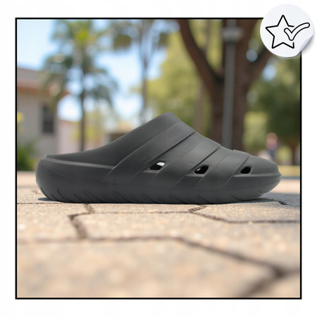 Klapki Męskie na Plaże na Lato ADIDAS ADICANE CLOG HQ9918 CZARNE 
