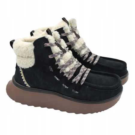 Buty damskie lekkie wygodne ocieplane na jesień zimę heydude 4436700w 