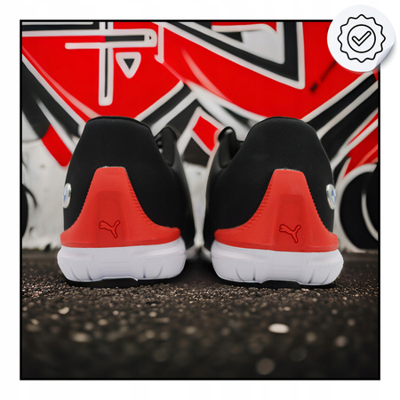 Buty Męskie Wygodne Lekkie Przewiewne Czarne PUMA BMW DRIFT CAT