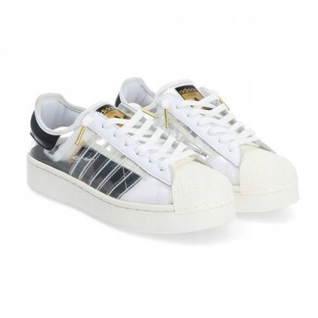 Buty damskie wygodne ADIDAS SUPERSTAR BOLD białe