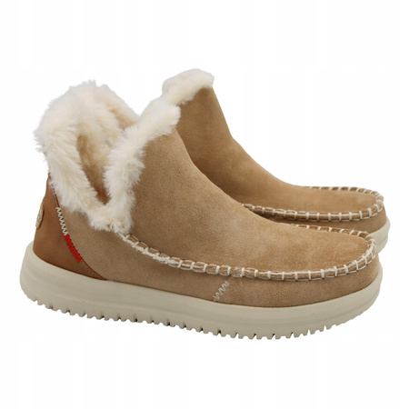 Buty damskie ocieplane lekkie wygodne heydude camden suede 42028265