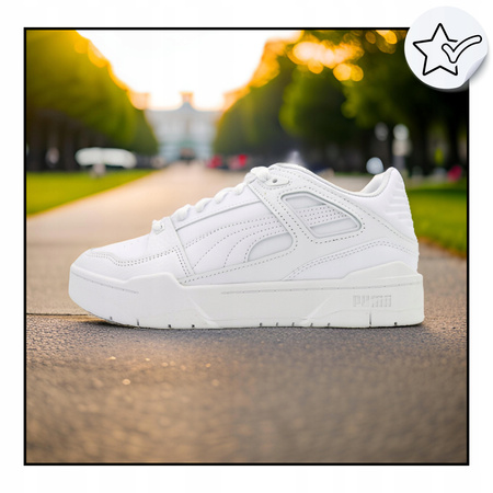 BUTY SPORTOWE MĘSKIE WYGODNE SKÓRA PUMA Slipstream Ith 387544 02 r. 44