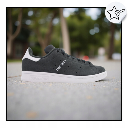 BUTY SPORTOWE MĘSKIE ZAMSZOWE SNEAKERSY ADIDAS STAN SMITH IG9389