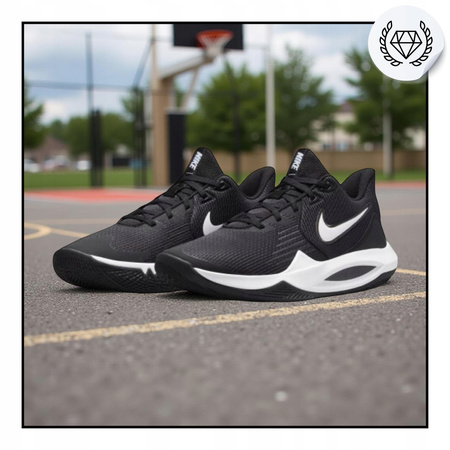 Buty Sportowe Męskie NIKE PRECISION V CZARNE do koszykówki