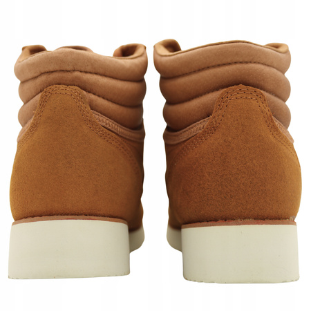 Buty Sneakersy Wysokie Damskie Na Zimę Wygodne Skórzane REEBOK