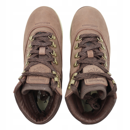 Buty Wysokie Wygodne Na Zimę Sneakersy Damskie Skóra REEBOK V48525