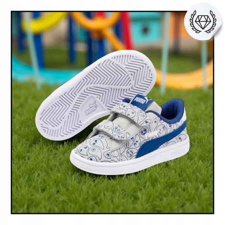 Buty Dla Dziecka Dziecięce Sportowe Na Rzepy PUMA SMASH 371192 01