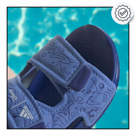 Sanadłki Dziecięce Na Lato Lekkie Wygodne Rzepy ADIDAS ALTASWIM NEMO R. 21