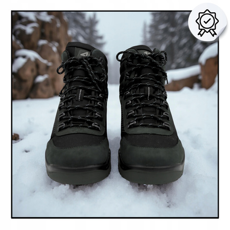 4f BUTY MĘSKIE WYGODNE TREKKINGOWE WYSOKIE NA JESIEŃ ZIMĘ OBMH253 22S