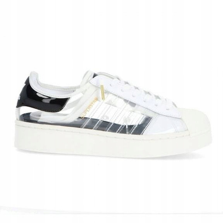 Buty damskie wygodne ADIDAS SUPERSTAR BOLD białe